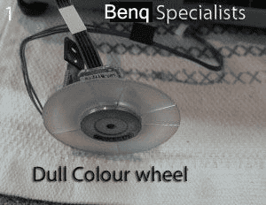 BENQ broken dull colour whell